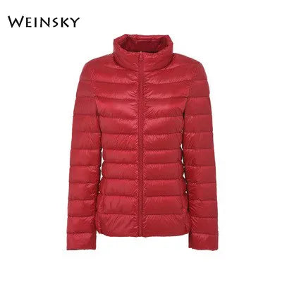 Ultralight Thin Down Warm Winter Coat Parka