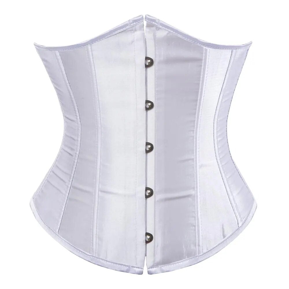 Gothic Underbust Corset and Waist Cincher Bustiers Top