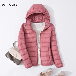 Ultralight Thin Down Warm Winter Coat Parka