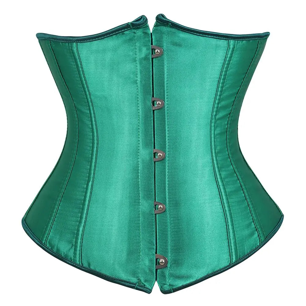 Gothic Underbust Corset and Waist Cincher Bustiers Top