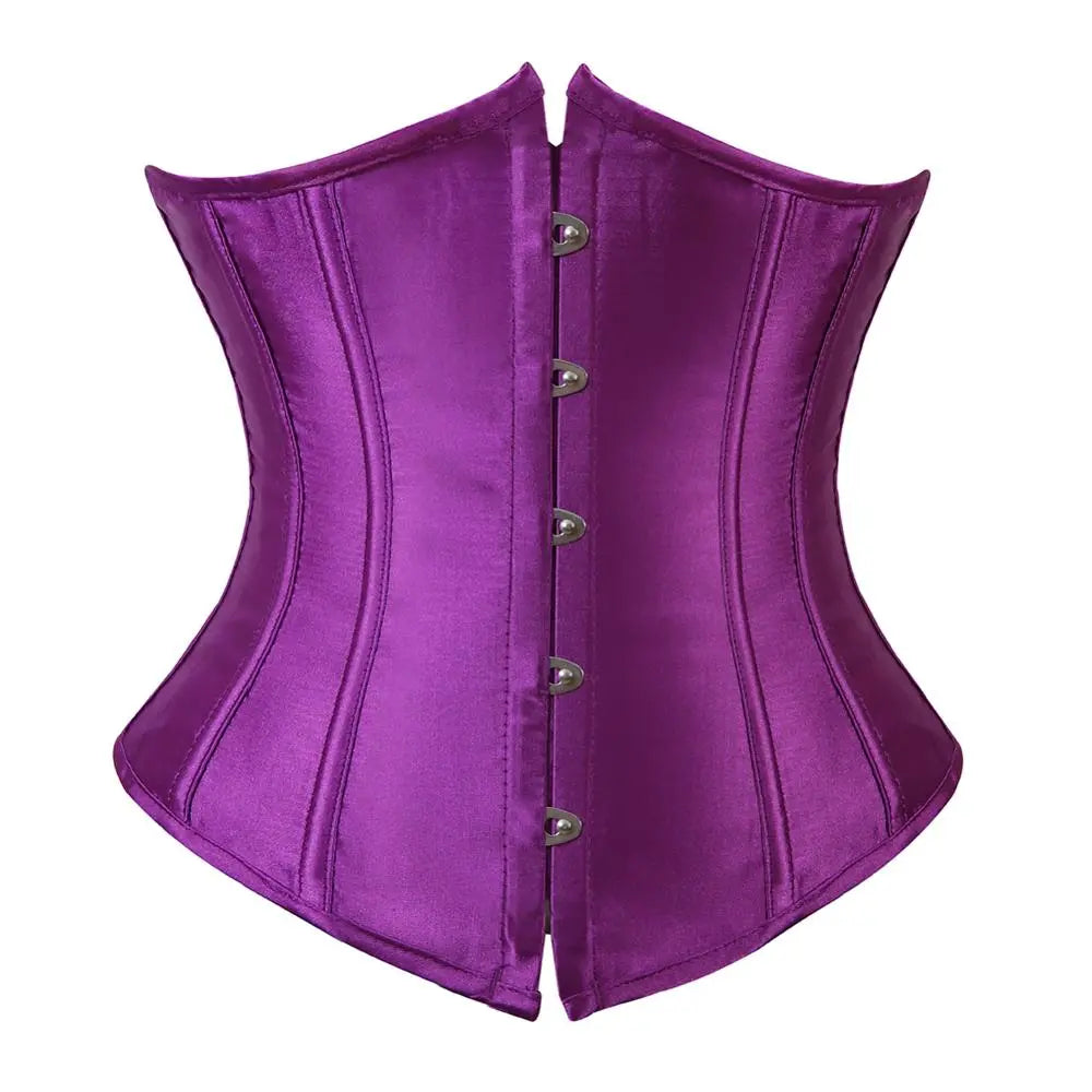 Gothic Underbust Corset and Waist Cincher Bustiers Top