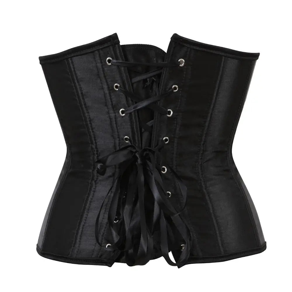 Gothic Underbust Corset and Waist Cincher Bustiers Top