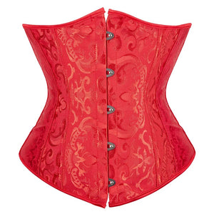 Gothic Underbust Corset and Waist Cincher Bustiers Top