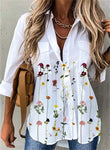 Long-sleeved casual shirt