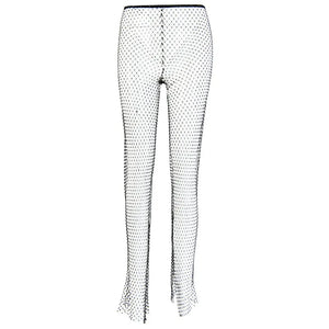 Crystal Diamond Shiny Pants