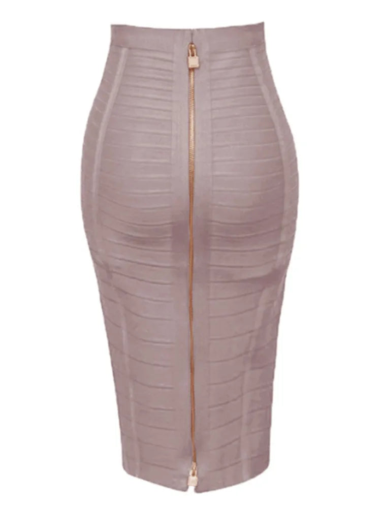 Elastic Bodycon Skirt