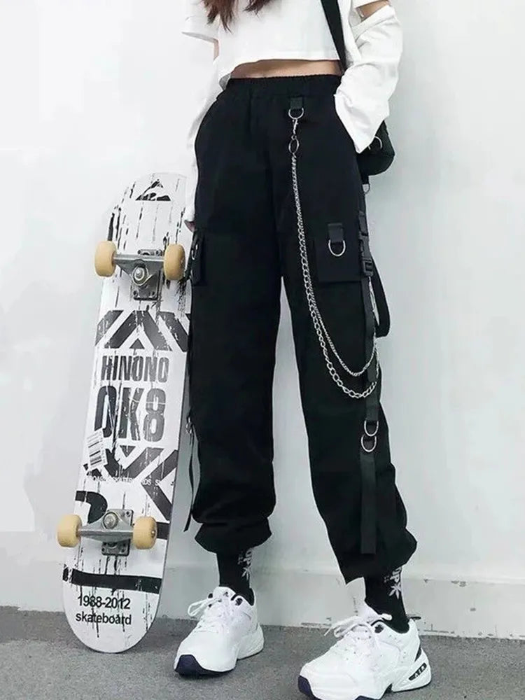 Punk Pockets Jogger Trousers