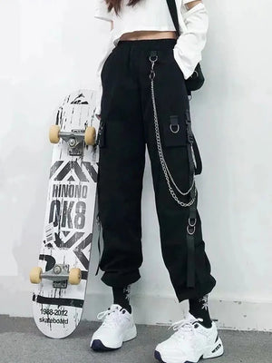 Punk Pockets Jogger Trousers