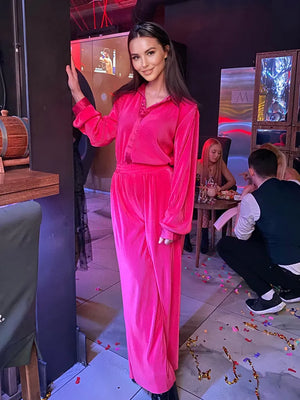 Casual Loose Palazzo Set