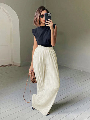 Casual Loose Palazzo Set