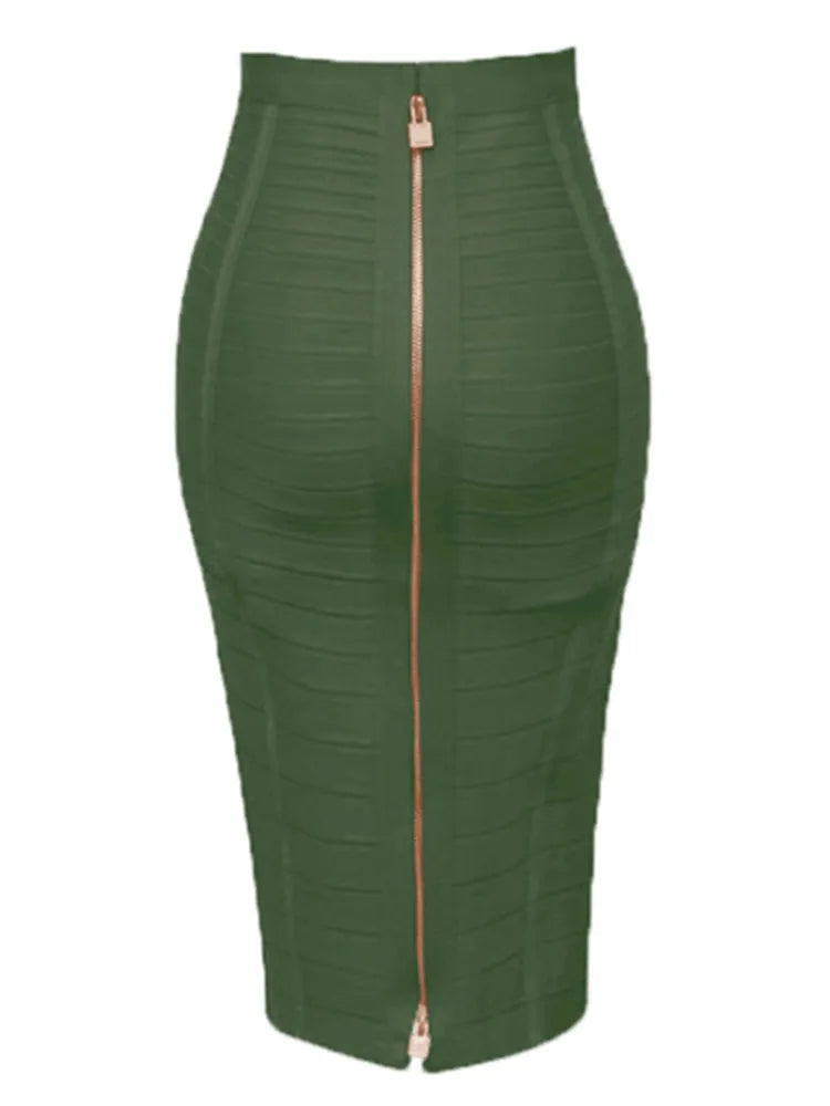 Elastic Bodycon Skirt
