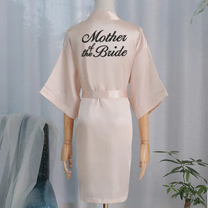 Wedding Bride Bridesmaid Robe Dressing Gown