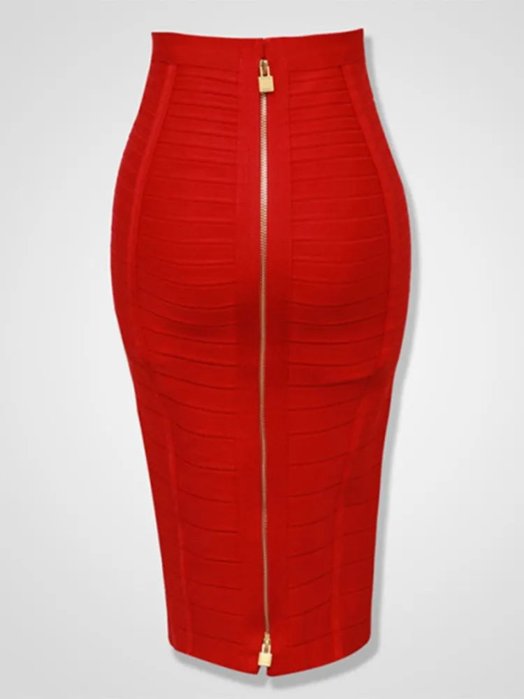 Elastic Bodycon Skirt
