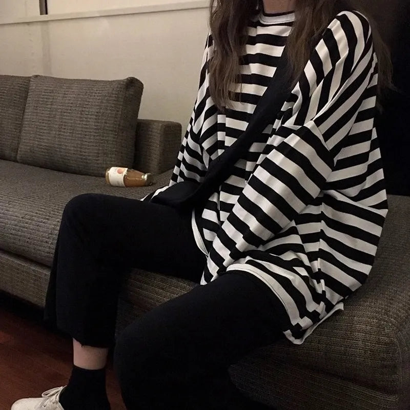Harajuku Striped T-Shirts