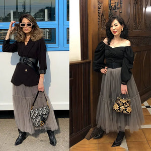 Gothic Pleated Skirt