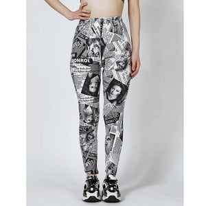 Elastic Design Vintage Leggins