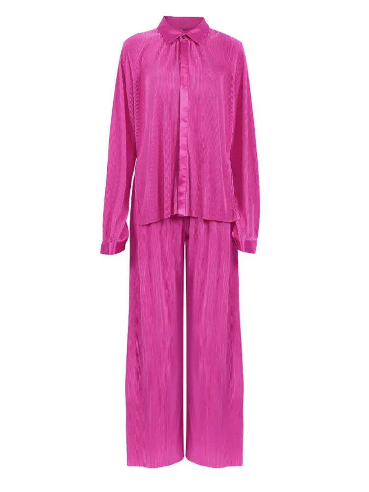 Casual Loose Palazzo Set