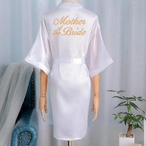 Wedding Bride Bridesmaid Robe Dressing Gown