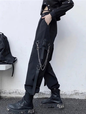 Punk Pockets Jogger Trousers