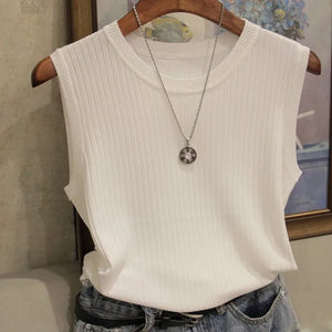 Knitted Vests Top