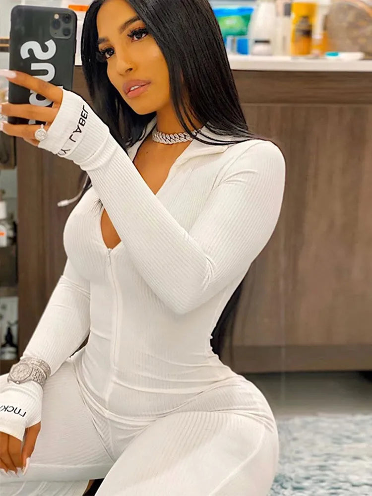 Turtleneck Sport Jumpsuit