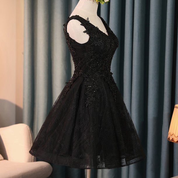 #1493 V Neck Embroidered Crochet Lace Mini Dress