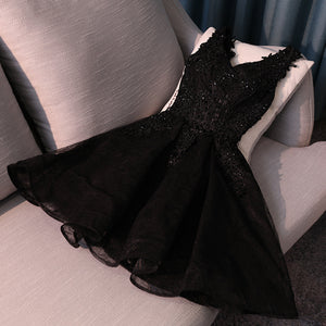 #1493 V Neck Embroidered Crochet Lace Mini Dress
