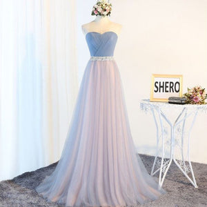 #1306 Strapless Band with Belt Skater Maxi Dress