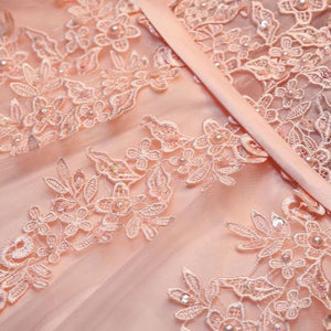 #1304 Embroidered Organza with Beads Skater Mini Dress