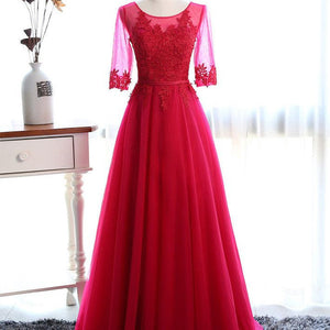 #1228 Floral Embroidered Skater Maxi Dress with Keyhole